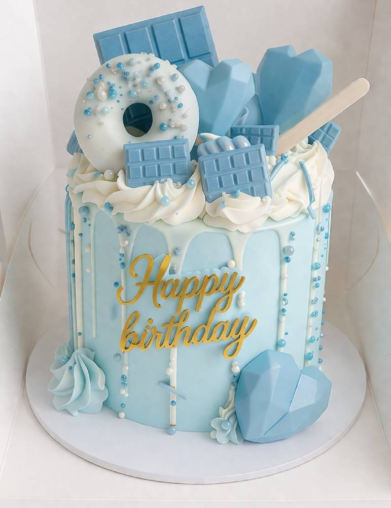 Tarta Azul