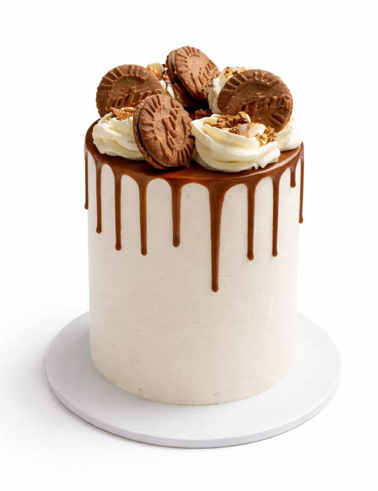 Tarta Lotus y Caramel Fusión