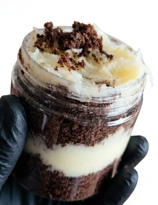 Jar Cakes Chocolate y Crema de Coco