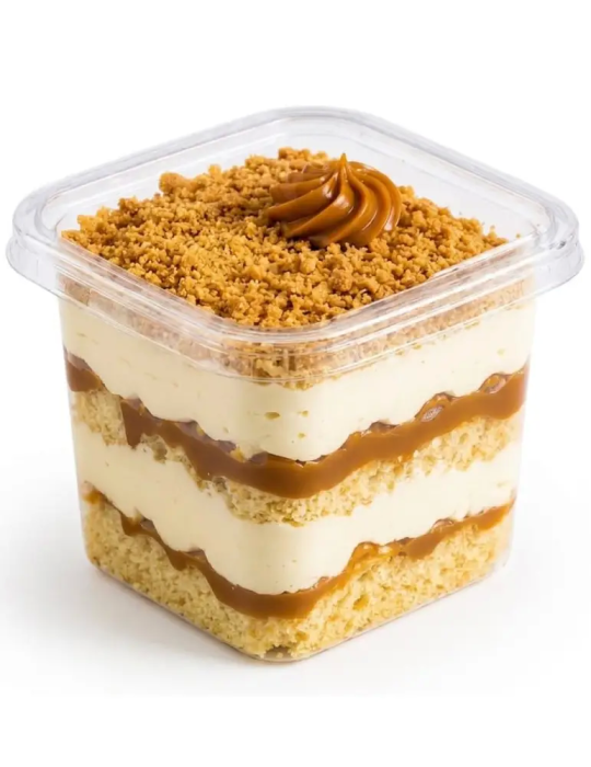 Dessert Boxes Dulce de leche y chantilly