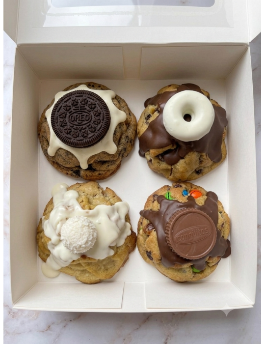 Pack de 4 Cookies NYC  |Lily's Cake Málaga